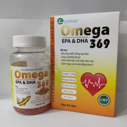 Thumbnail Thực phẩm bổ sung OMEGA 369 bổ não, sáng mắt, giảm khô mờ, mỏi mắt, cải thiện thị lực, khoẻ tim mạch (lọ 60 viên) 1