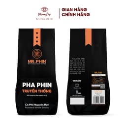 Thumbnail Cà Phê Nguyên Chất Mr. Phin Pha Phin Truyền Thống 500g đậm đà, ngọt nhẹ, body dày, Phương Vy Coffee 2