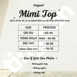 Thumbnail TINGOAN® - Áo len xù cổ tròn túi zúm ngực dáng lửng 2 line viền áo trắng MIMI TOP/WH PHIÊN BẢN MỚI NHẤT T6/2024 4