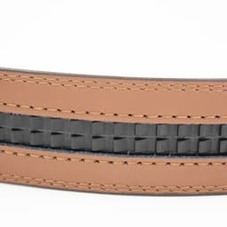 Thumbnail Thắt Lưng Khóa Tự Động Da Thật Saffiano Aaa Jeans bản 3.5cm 3