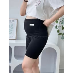 Thumbnail Quần bầu Legging Cạp Chun chất liệu cotton hè thoáng mát, có dây kéo điều chỉnh thiết kế bởi LAMME 2