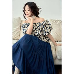 Thumbnail OLV - Áo kiểu hoa trễ vai Hansel Floral Top 1