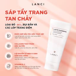 Thumbnail Bộ đôi Sáp tẩy trang 100g và Sữa rửa mặt 100g LANCI làm sạch chuyên sâu cho làn da 2