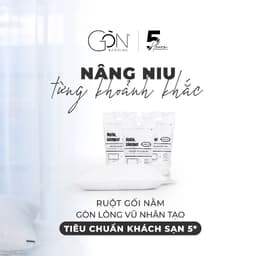 Thumbnail Ruột Gối Nằm Gòn Bedding 50x70 cm (01 cái) - Gòn Lông Vũ / Gòn Bi 2