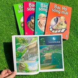 Thumbnail Sách - Truyện tranh màu Bác Hồ Sống Mãi - Những chuyện hay về Bác (Lẻ Chủ Đề Và Trọn Bộ 5 cuốn) Kim Đồng 3