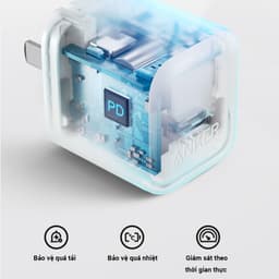 Thumbnail Sạc Nhanh Anker 312 PowerPort III PD Cube 1 cổng USB-C Công Suất 20W - A2149 4