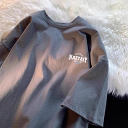 Thumbnail Áo thun unisex in chữ NAETAIY NAD phông tay lỡ cực đẹp, form rộng chất cotton khô cao cấp, đi học, đi làm, du lịch 1