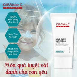 Thumbnail Kem Chống Nắng Vật Lý, Tăng Cường Hàng Rào Bảo Vệ Da Cell Fusion C Expert Mild Care Suncream 2