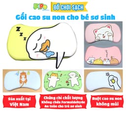 Thumbnail Gối cao su non PiPoVietnam - chống bẹp đầu cho bé sơ sinh, dùng cho bé từ 0 tháng tuổi 1