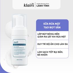Thumbnail Sữa rửa mặt Dear Klairs Rich Moist Foaming Cleanser 100ml 3