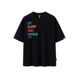 Thumbnail Áo thun Form rộng NOAM ESRR Unisex 100% Cotton - Màu đen/trắng 4
