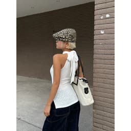 Thumbnail làminapparel - TWIST NECK SLEEVELESS TOP 1
