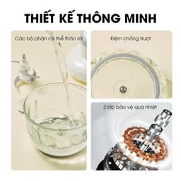 Thumbnail Cối Thủy Tinh 2 Lít - Phụ kiện thay thế cho máy xay Samono SW-C300 loại 2L - Không kèm nắp 2