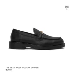 Thumbnail Giày Lười Nam Nữ THEWOLF SEAN MODERN LOAFER - Full Đen 1