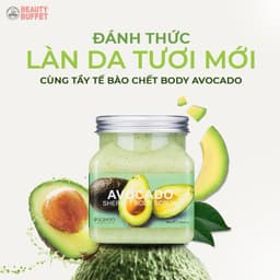 Thumbnail Tẩy tế bào da chết toàn thân quả bơ Beauty Buffet Scentio Avocado Sherbet Body Scrub 350ml 3