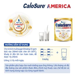 Thumbnail Sữa bột Calosure America 800g vị thanh nhẹ - VitaDairy 2