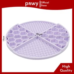 Thumbnail Tấm Liếm Chó Mèo, Thảm Liếm Chó Mèo Pawy - Honeycomb Lickmat – Nhiều màu 21cm x 21cm Dày 1.5cm 3