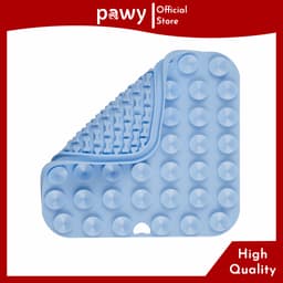 Thumbnail Tấm Liếm Chó Mèo, Thảm Liếm Chó Mèo – Dog Lick Mat - Xanh Dương 21cm x 21cm Dày 1cm 3