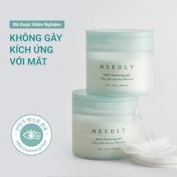 Thumbnail Toner Pad Needly Mild Cleansing Tẩy Trang Làm Sạch Bụi Mịn 160G 60 Miếng 4