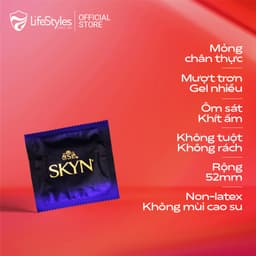 Thumbnail Combo 3 hộp Bao cao su siêu mỏng, trơn mượt LifeStyles SKYN Elite - Non-latex không mùi cao su - Hộp 3 bao 1