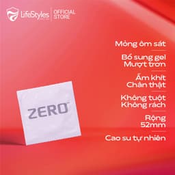 Thumbnail Combo Mỏng Chạm Đỉnh - Bao cao su LifeStyles Zero 12 bao + 1 Bao cao su Lifestyles Skyn Elite Nonlatex 10 bao 3