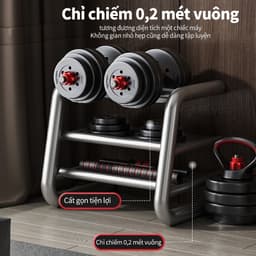 Thumbnail Bộ tạ tay đa năng 10KG,20KG,30KG, 40KG,50KG Dumbell Set cao cấp Yasu 4
