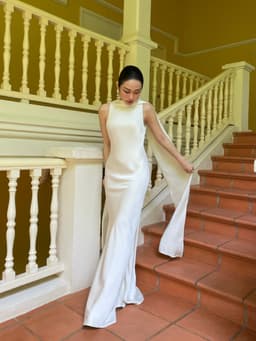 Thumbnail Đầm lụa Venus Silk Dress HUONG BOUTIQUE HBV1284 3