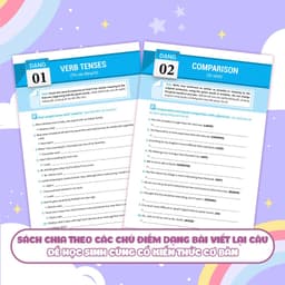 Thumbnail Sách Bài tập viết lại câu tiếng Anh (Ôn thi vào 10 và 10 chuyên) 4