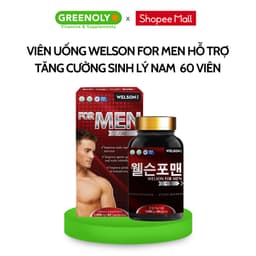 Thumbnail Tăng Cường Sinh Lý Nam Bổ Thận Tráng Dương Welson For Men 60 viên 1