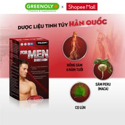 Thumbnail Tăng Cường Sinh Lý Nam Bổ Thận Tráng Dương Welson For Men 60 viên 4