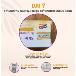 Thumbnail Combo Kem và Serum Spotlite "Dưỡng Sáng Phục Hồi Cơ Bản" - Giúp Da Sáng Khỏe, Mềm Mịn Và Làm Mờ Nám Tàn Nhang 3