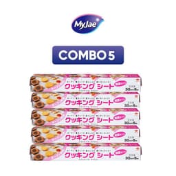 Thumbnail Combo 5 hộp MyJae giấy nến tiện lợi 5m phù hợp lót nồi chiên không dầu, nướng làm bánh, nướng thịt 1