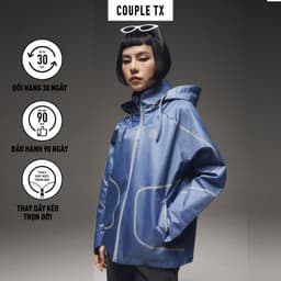 Thumbnail Áo Khoác Công Nghệ Nữ Couple TX X-Jacket Version 4 WOP 2049 trượt nước, đi mưa phiên bản giới hạn 10 tính năng 2