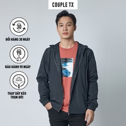Thumbnail Áo Khoác Nam Couple TX Dù Nón 2 Lớp Basic MOP 1066 3