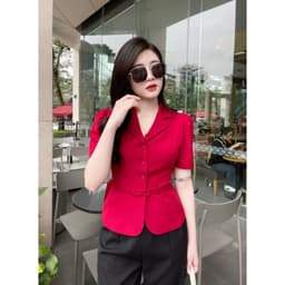Thumbnail Áo Peplum Evalover Công Sở kèm belt 3