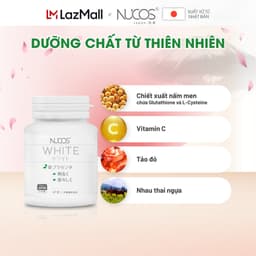 Thumbnail TPBVSK Combo 2 hộp Viên uống trắng da mờ thâm nám Nucos White 60 viên 4