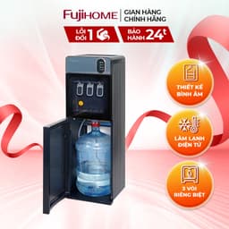 Thumbnail Cây nước nóng lạnh FUJIHOME WD11ES bình âm, làm lạnh điện tử, 3 vòi riêng biệt, bảo hành toàn quốc 1
