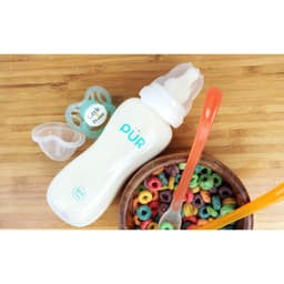 Thumbnail Bình sữa cổ thường Pur - Comfort Feeder  (Anti-colic Feeding bottle) 250ml (có sẵn 1 núm L=F cho bé trên 6th trong bình) 4