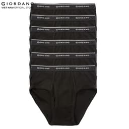 Thumbnail GIORDANO Set 6 Quần Lót Nam Dạng Tam Giác Men's Briefs 01174114 2