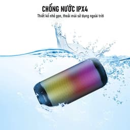 Thumbnail Loa Bluetooth ROBOT RB510 Bass Lớn Công Suất 10W Đèn Led RGB Chống Nước - Hỗ trợ Kết Nối Thẻ Nhớ/USB/ AUX Cổng 3.5 4