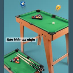 Thumbnail OneTwoFit Bàn bi-a 120CM cho trẻ em và người lớn bằng gỗ đa chức năng,bida mini phăng Chất lượng cao 2