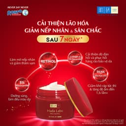 Thumbnail Kem dưỡng cải thiện dấu hiệu lão hóa Hada Labo Pro-Aging Retinol B3 Cream 50g 2