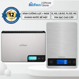 Thumbnail Cân Điện Tử Mini Tiểu Ly Nhà Bếp Cao Cấp MIFAN 0.01g - 15kg - Nhỏ Gọn, Siêu Chính Xác, Thép Không Gỉ, Màn LCD 1