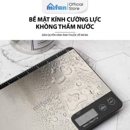 Thumbnail Cân Điện Tử Mini Tiểu Ly Nhà Bếp Cao Cấp MIFAN 0.01g - 15kg - Nhỏ Gọn, Siêu Chính Xác, Thép Không Gỉ, Màn LCD 3