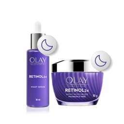 Thumbnail Combo 2: Kem Dưỡng Ẩm Ban Đêm + Serum OLAY RETINOL24 Giúp Mờ Nếp Nhăn 50G + 30ML 1