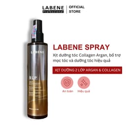 Thumbnail Xịt Dưỡng Tóc Argan Collagen Labene 2 lớp Chai 250ml Phục Hồi Hư Tổn, Cấp Ẩm Bổ Trợ Mọc Tóc LABENE 1