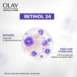 Thumbnail Combo 2: Kem Dưỡng Ẩm Ban Đêm + Serum OLAY RETINOL24 Giúp Mờ Nếp Nhăn 50G + 30ML 4