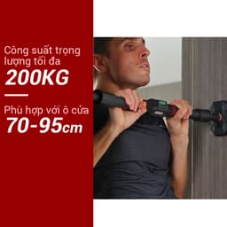 Thumbnail OneTwoFit Thanh tập xà đơn treo tường gắn cửa nhiều cỡ có thể tùy chỉnh phù hợp tập gym 3