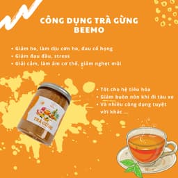 Thumbnail Combo Mật ong hoa cà phê 1kg +Trà gừng 500g - Nguyên chất Beemo 3