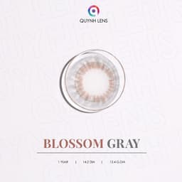 Thumbnail Kính áp tròng QUYNH LENS Blossom Gray 0-8 độ 1